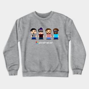 8-Bit Pixelrater Crew Crewneck Sweatshirt